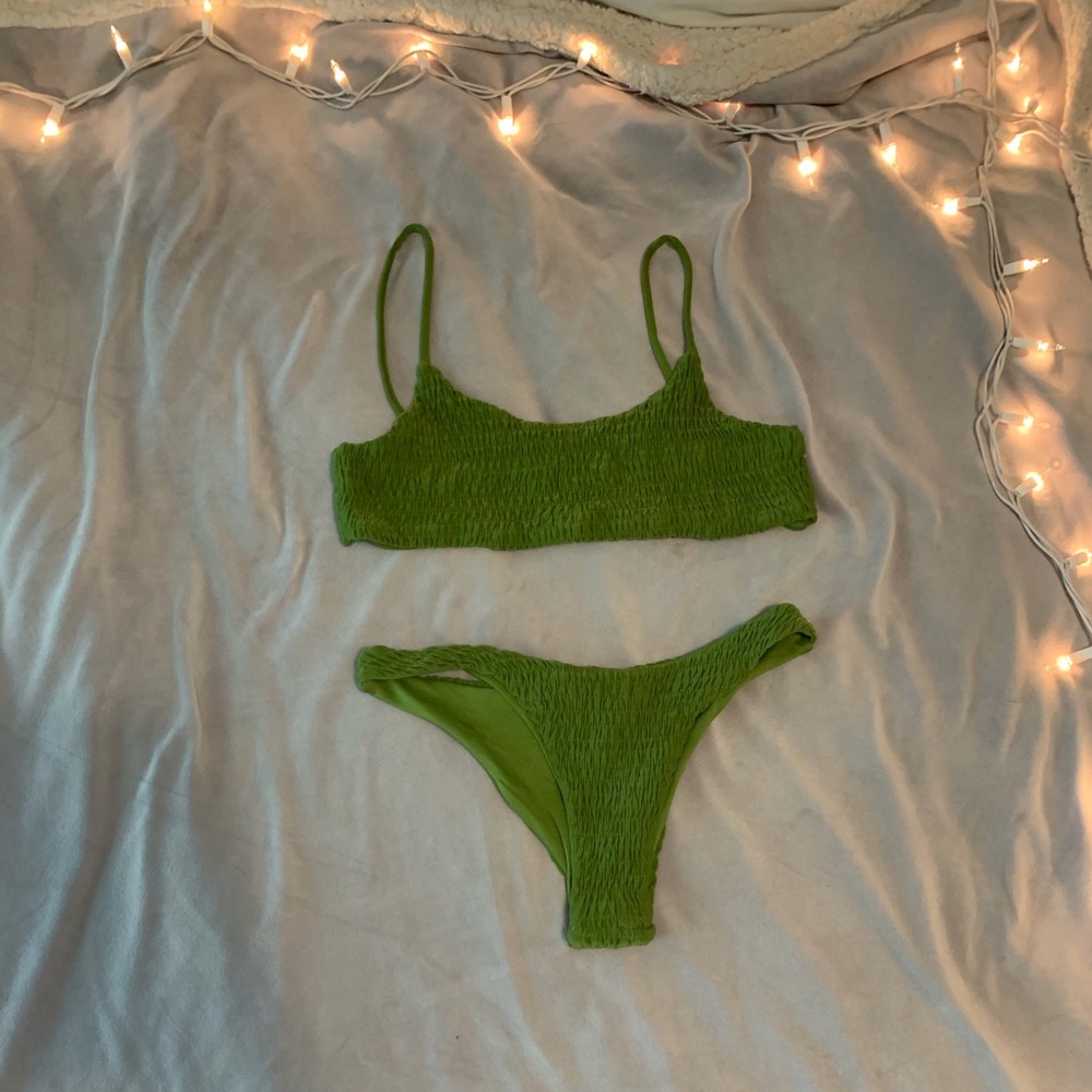 Green bikini
